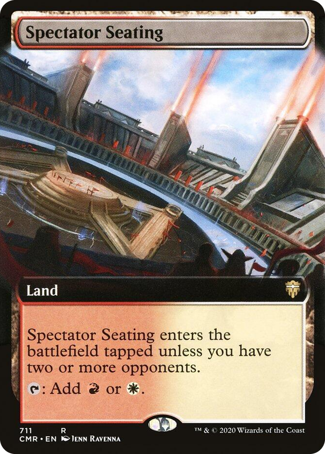 0711 Spectator Seating (Extended Art) R Commander Legends