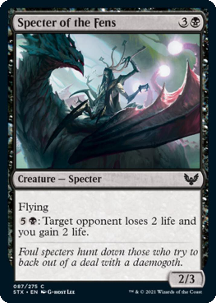 0087 Specter of the Fens C Strixhaven: School of Mages