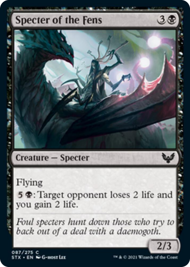 0087 Specter of the Fens C Strixhaven: School of Mages