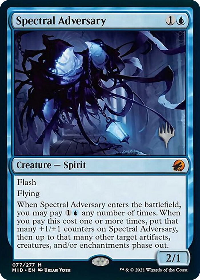 Spectral Adversary #77 M - Promo Pack: Innistrad: Midnight Hunt Pokemon card