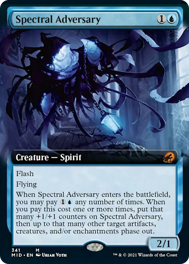 0341 Spectral Adversary (Extended Art) M Innistrad: Midnight Hunt