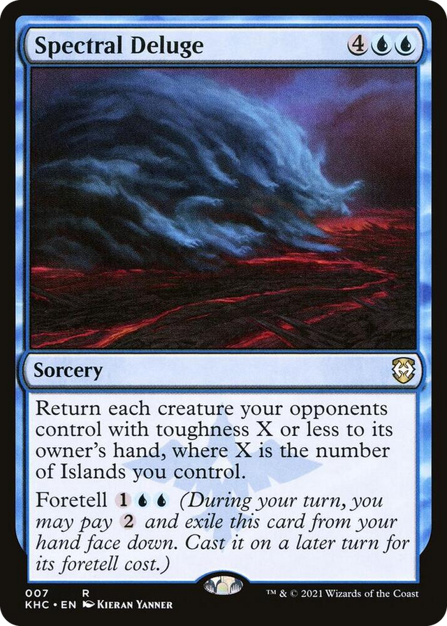 0007 Spectral Deluge R Commander: Kaldheim