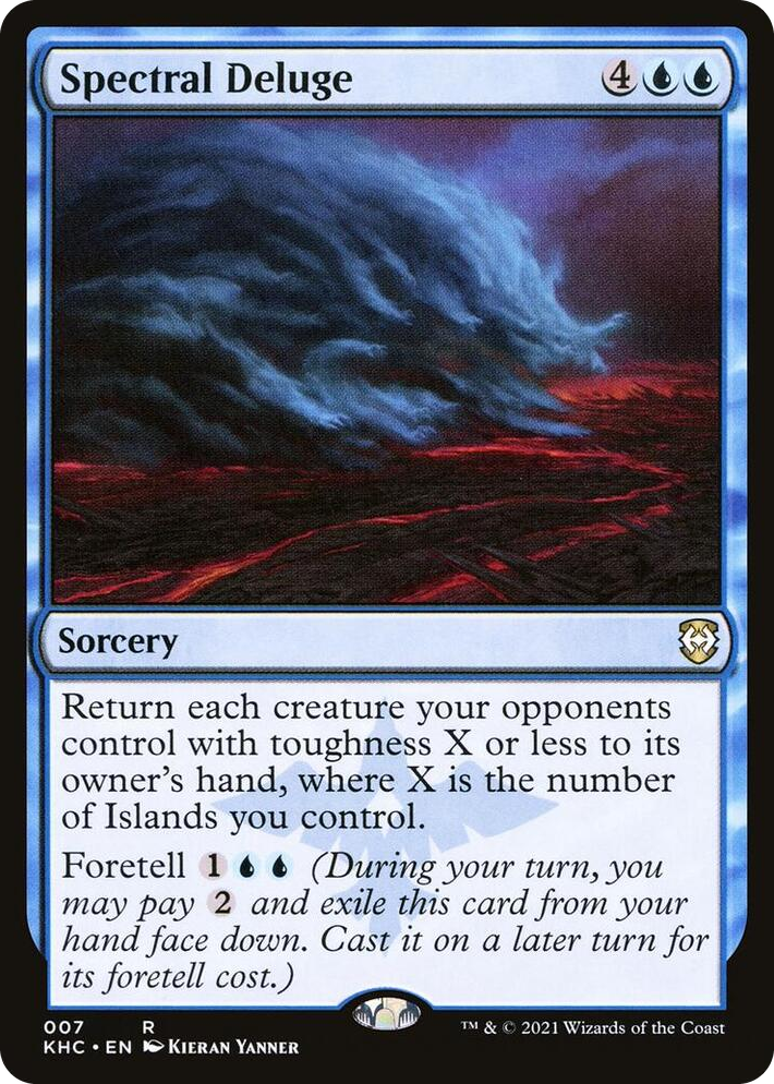 0007 Spectral Deluge R Commander: Kaldheim