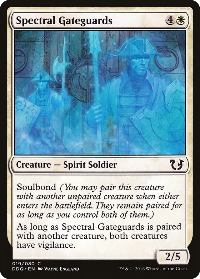 0019 Spectral Gateguards C Duel Decks: Blessed vs. Cursed