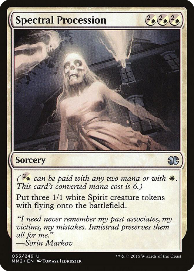 0033 Spectral Procession U Modern Masters 2015