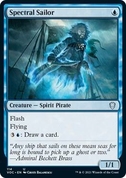 0114 Spectral Sailor U Commander: Innistrad: Crimson Vow