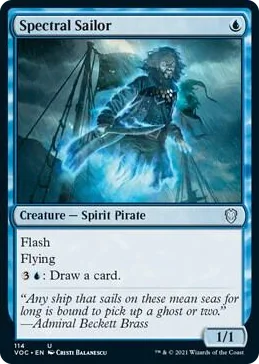 0114 Spectral Sailor U Commander: Innistrad: Crimson Vow