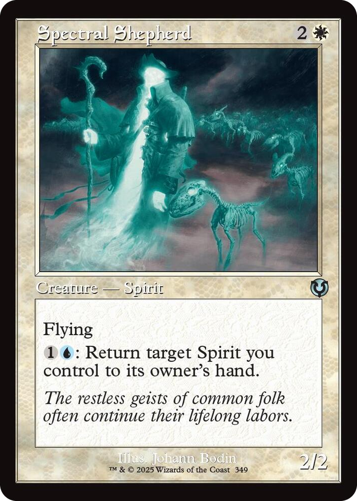 0349 Spectral Shepherd (Retro Frame) U Innistrad Remastered
