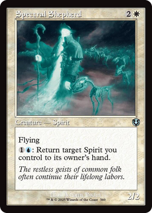 0349 Spectral Shepherd (Retro Frame) U Innistrad Remastered