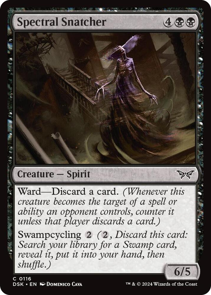 0116 Spectral Snatcher C Duskmourn: House of Horror