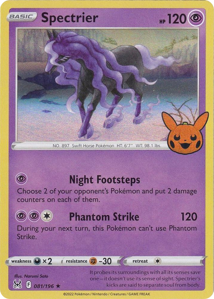 0081 Spectrier Holo Rare Trick or Trade BOOster Bundle 2023