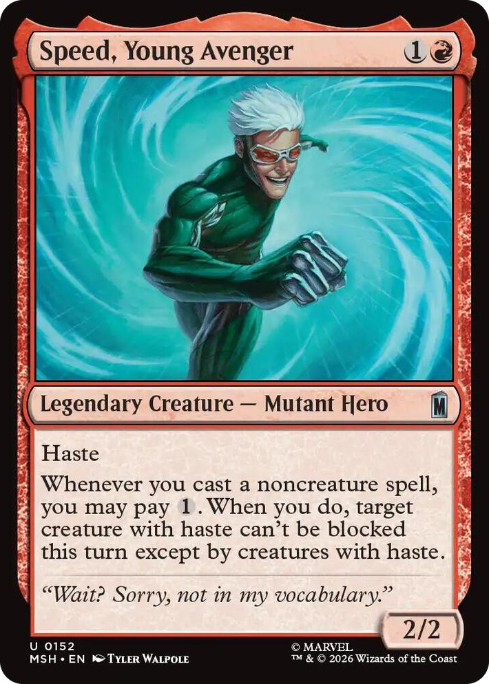 0152 Speed, Young Avenger U Marvel Super Heroes