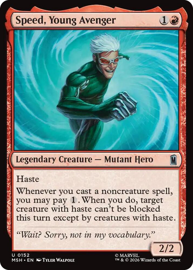 0152 Speed, Young Avenger U Marvel Super Heroes