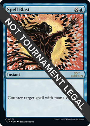 0079 Spell Blast C 30th Anniversary Edition