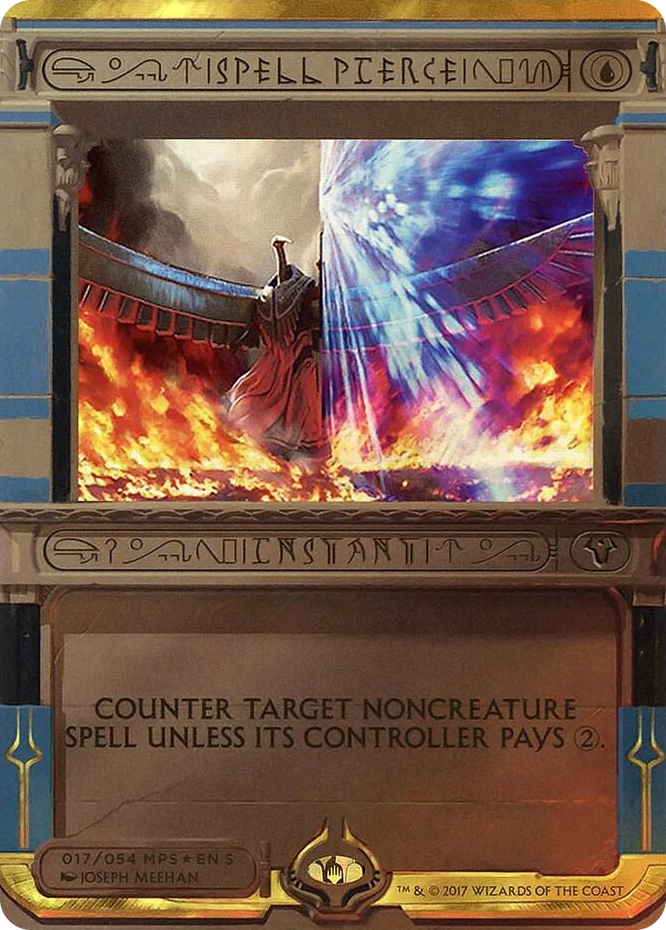 Spell Pierce #17 M - Masterpiece Series: Amonkhet Invocations Pokemon card