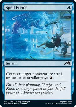 0080 Spell Pierce C Kamigawa: Neon Dynasty