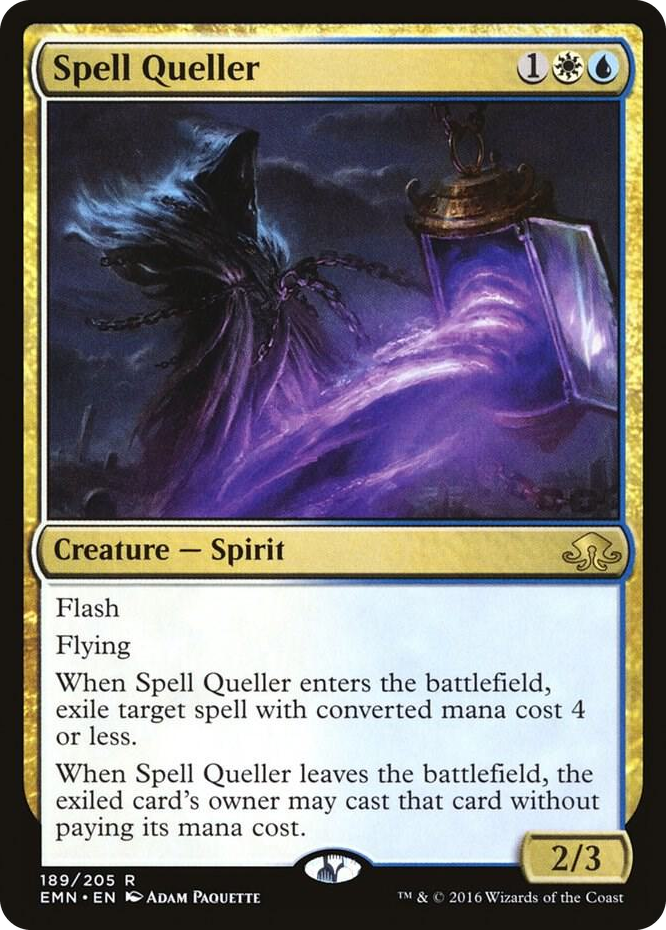 Spell Queller #189 R - Eldritch Moon Pokemon card