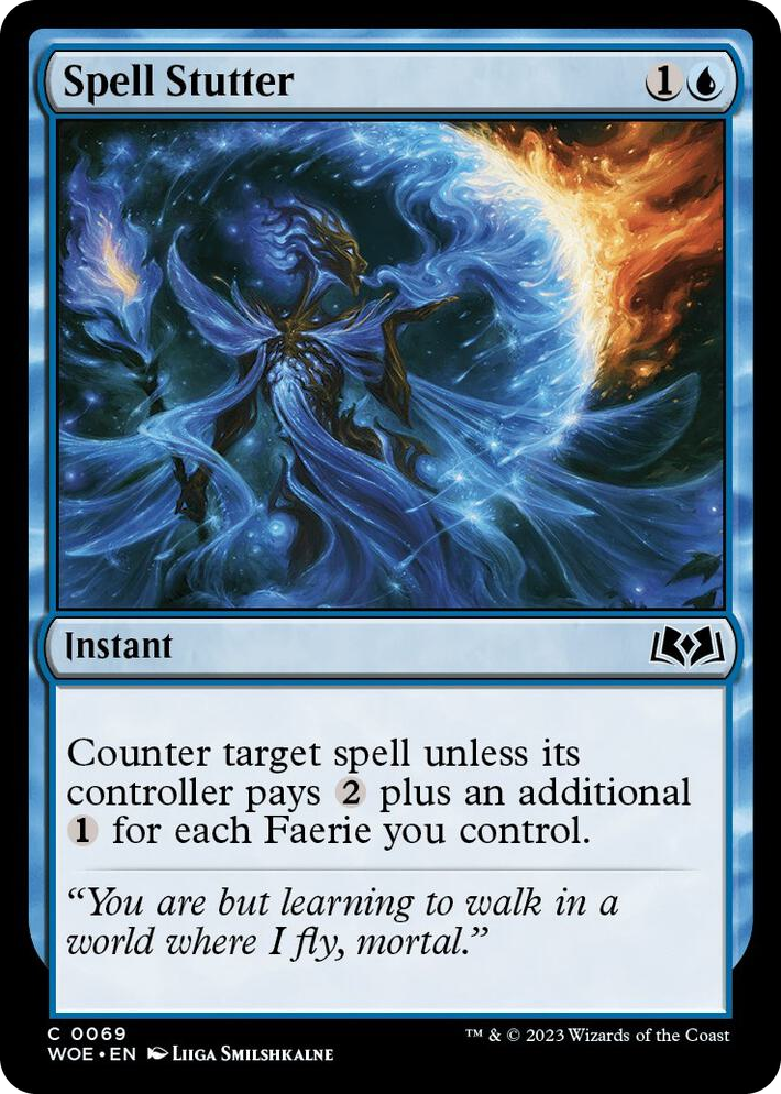 0069 Spell Stutter C Wilds of Eldraine