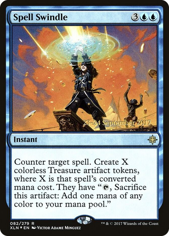 0082 Spell Swindle R Prerelease Cards