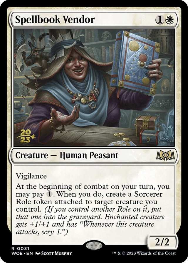 0031 Spellbook Vendor R Prerelease Cards