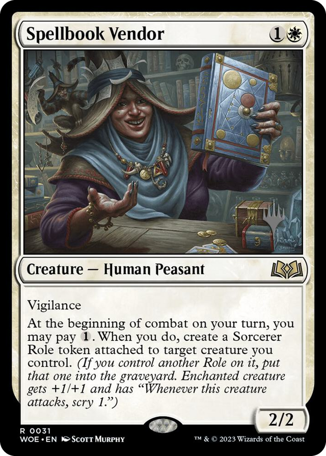 0031 Spellbook Vendor R Promo Pack: Wilds of Eldraine