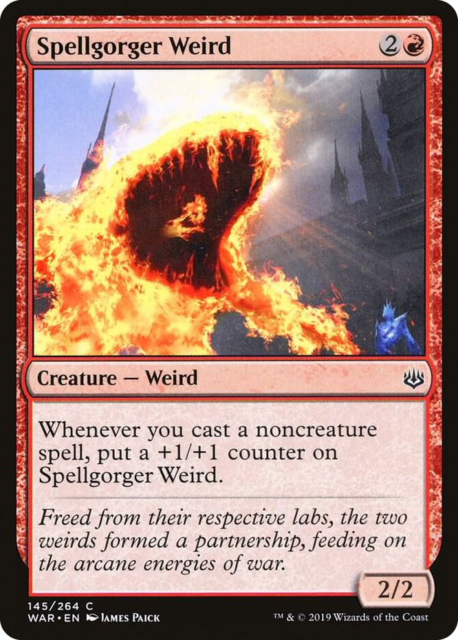 0145 Spellgorger Weird C War of the Spark