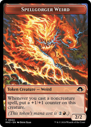 0024 Spellgorger Weird Token T Modern Horizons 3