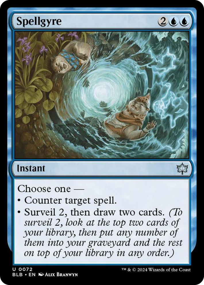 0072 Spellgyre U Bloomburrow