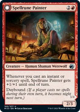 0160 Spellrune Painter U Innistrad: Midnight Hunt
