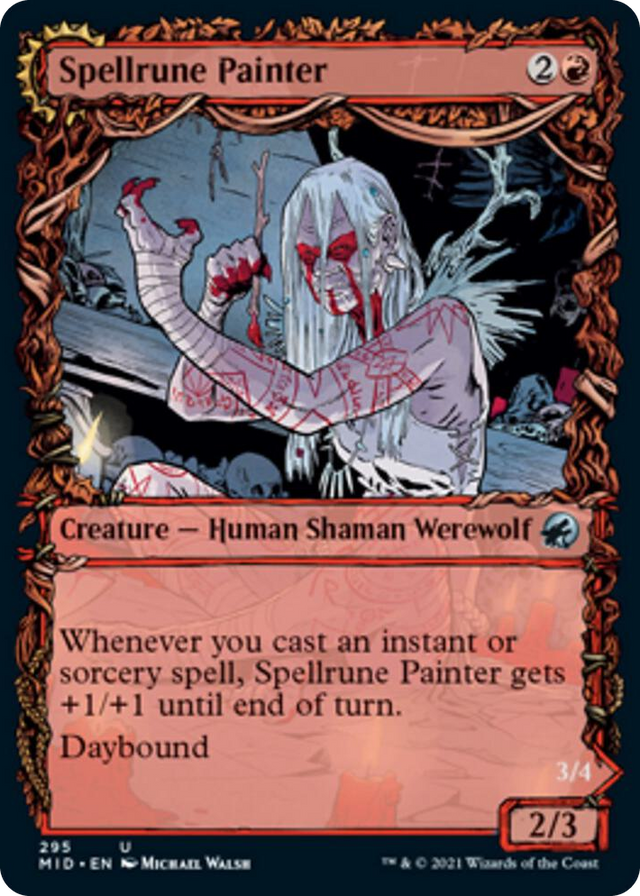 0295 Spellrune Painter (Showcase) U Innistrad: Midnight Hunt