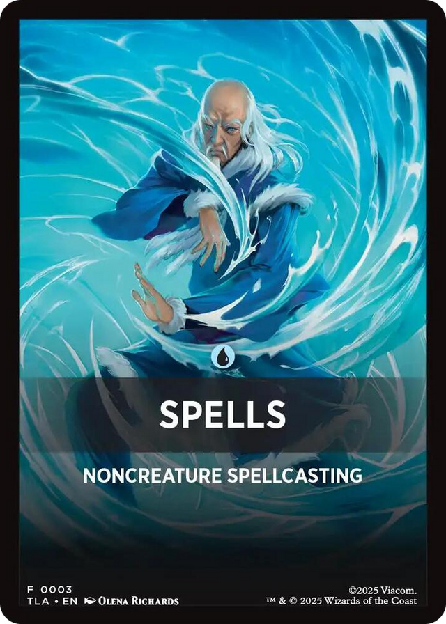 0003 Spells Theme Card T The Last Airbender