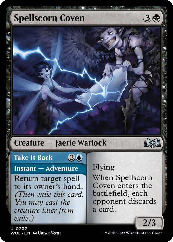 0237 Spellscorn Coven U Wilds of Eldraine
