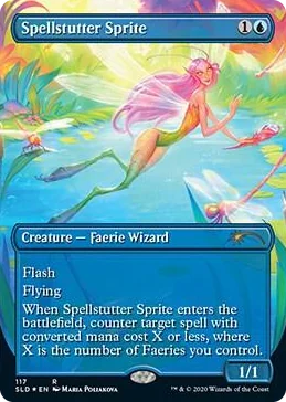 0117 Spellstutter Sprite R Secret Lair Drop Series