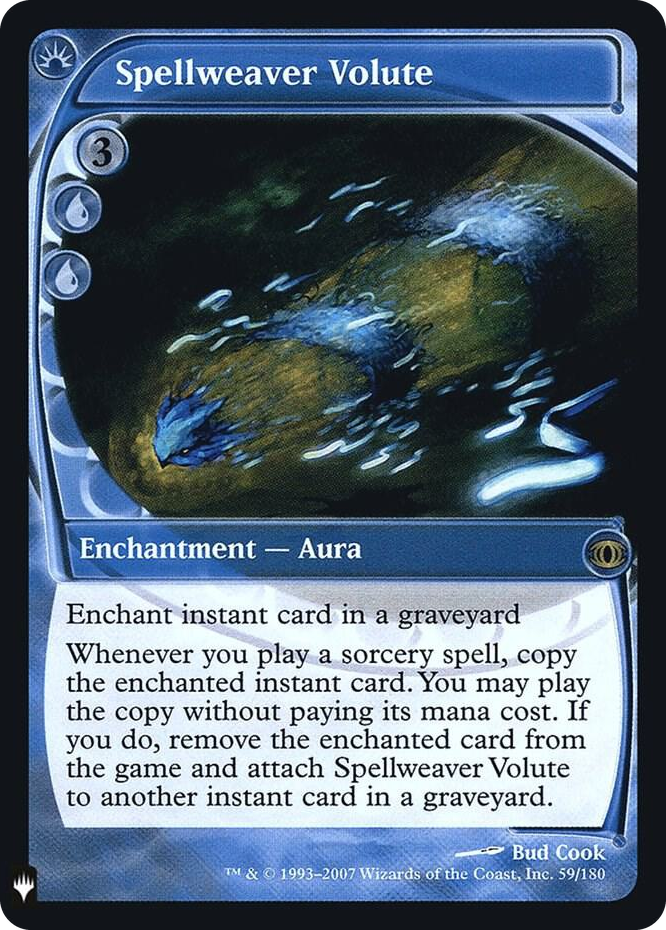 Spellweaver Volute #59 R - The List Reprints Pokemon card