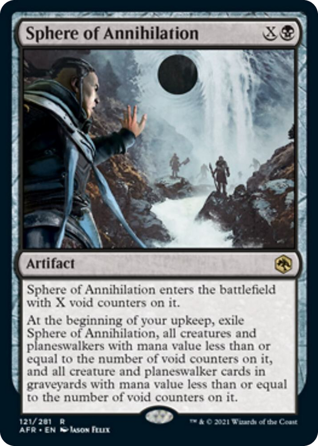 0121 Sphere of Annihilation R Adventures in the Forgotten Realms