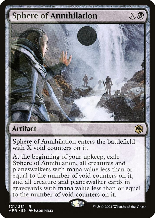 0121 Sphere of Annihilation R AFR Ampersand Promos