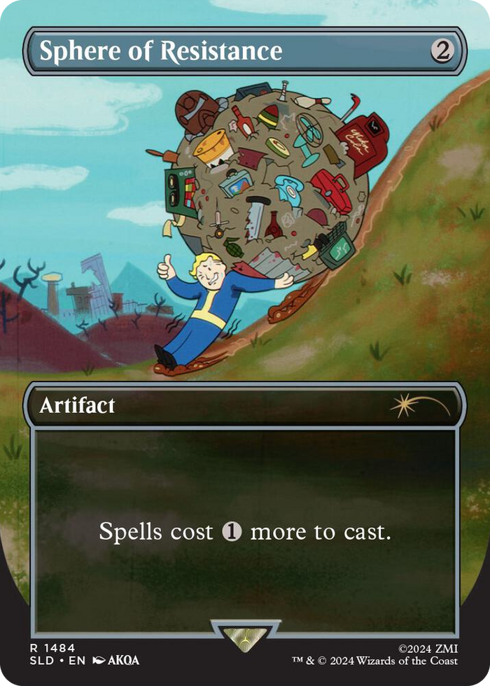 Sphere of Resistance #1484 R - Secret Lair Drop Series Pokemon card