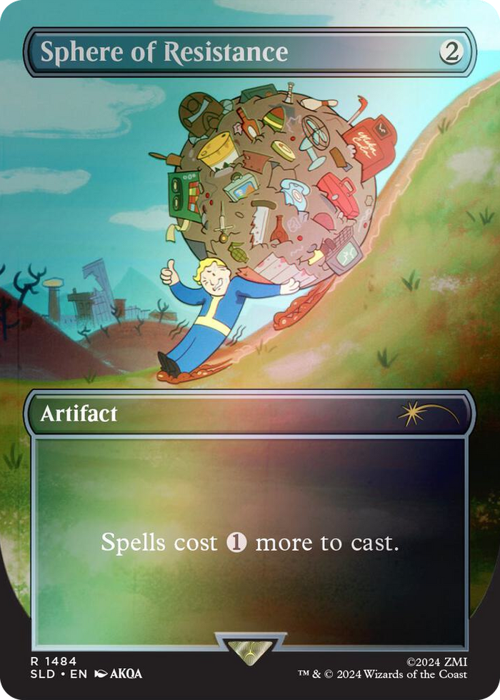 Sphere of Resistance (Rainbow Foil) #1484 R - Secret Lair Drop Series Pokemon card