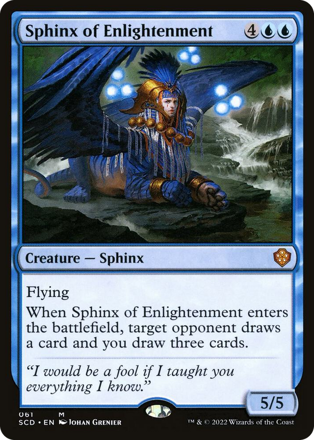 0061 Sphinx of Enlightenment R Starter Commander Decks
