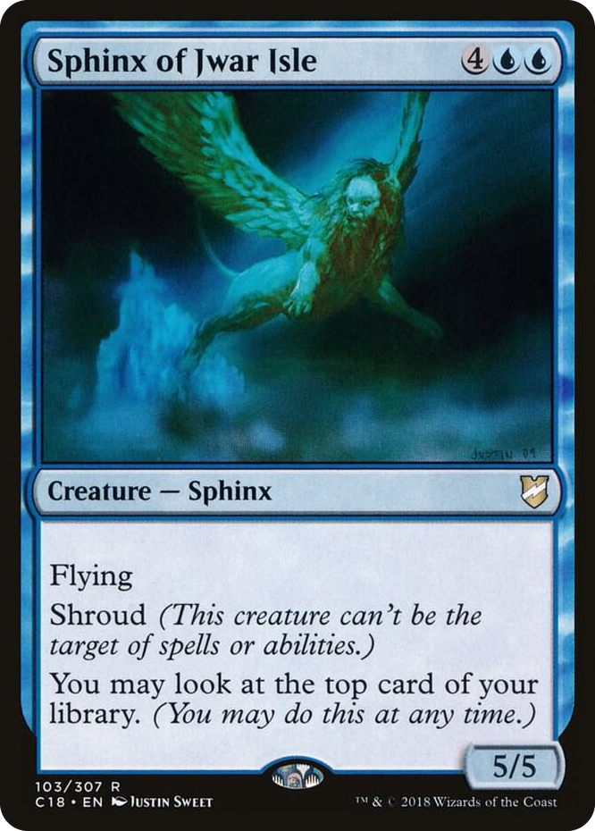 0103 Sphinx of Jwar Isle R Commander 2018