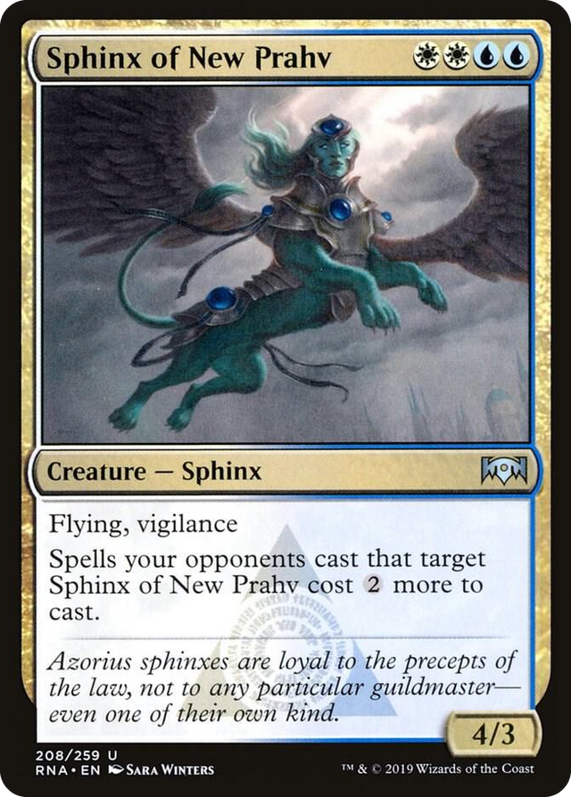 0208 Sphinx of New Prahv U Ravnica Allegiance