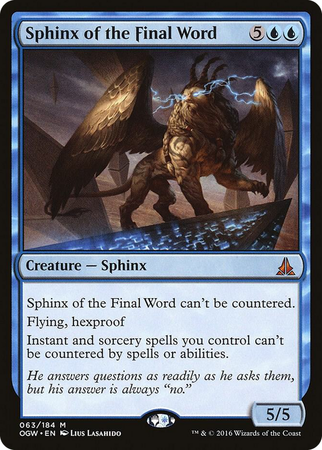 0063 Sphinx of the Final Word M Oath of the Gatewatch