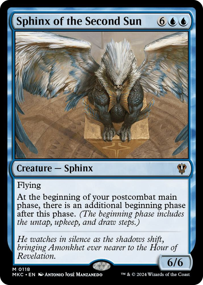 0118 Sphinx of the Second Sun M Commander: Murders at Karlov Manor