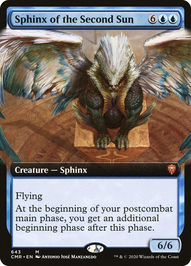 0643 Sphinx of the Second Sun (Extended Art) M Commander Legends