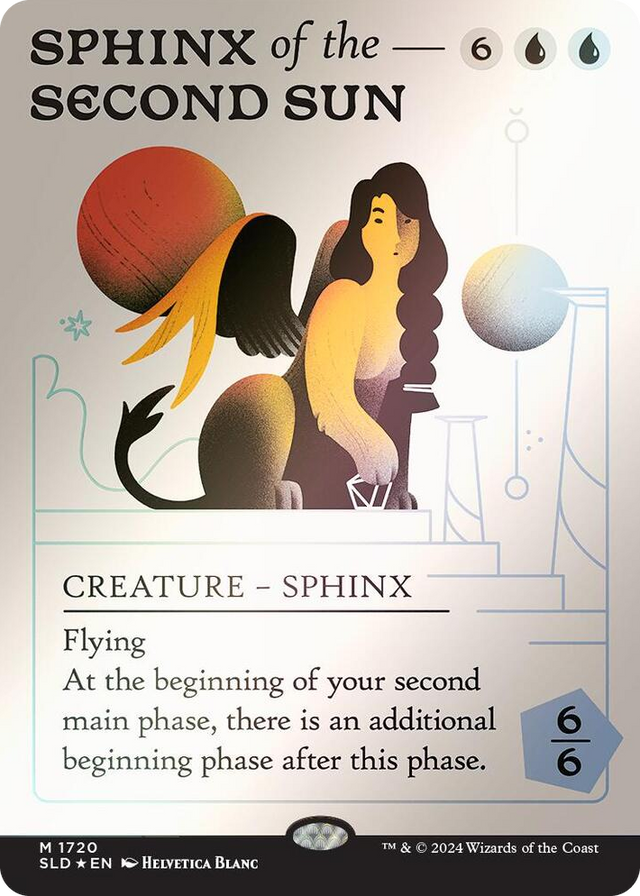 1720 Sphinx of the Second Sun (Rainbow Foil) M Secret Lair Drop Series