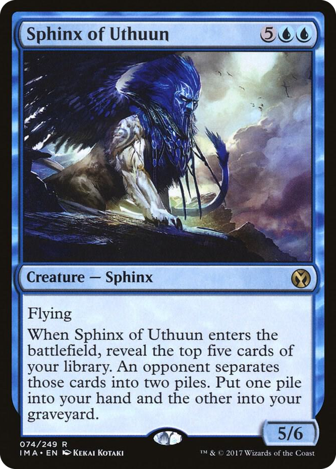 0074 Sphinx of Uthuun R Iconic Masters