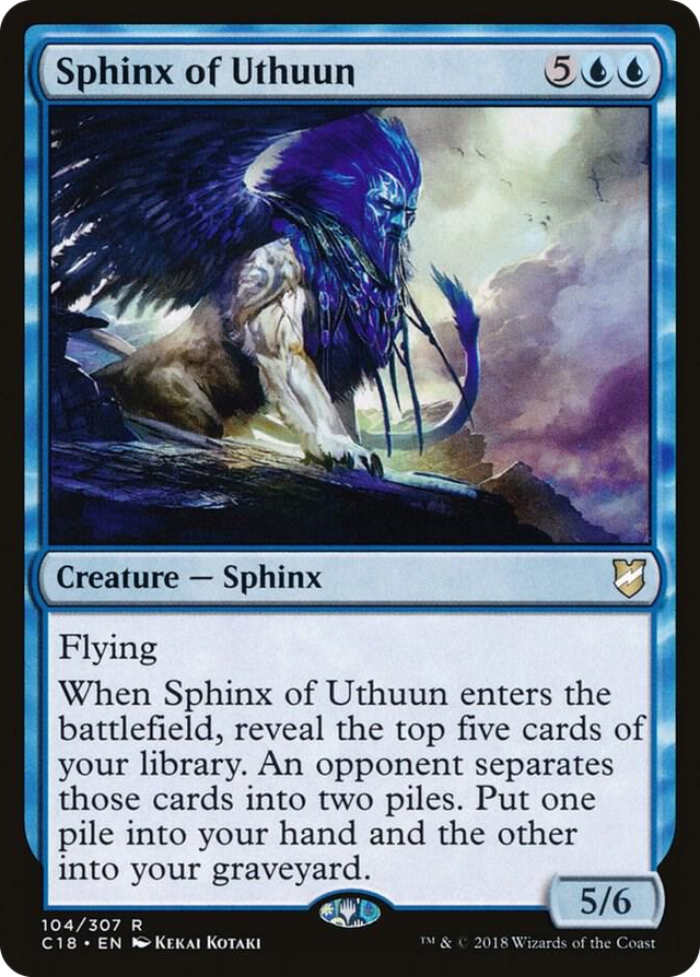 0104 Sphinx of Uthuun R Commander 2018