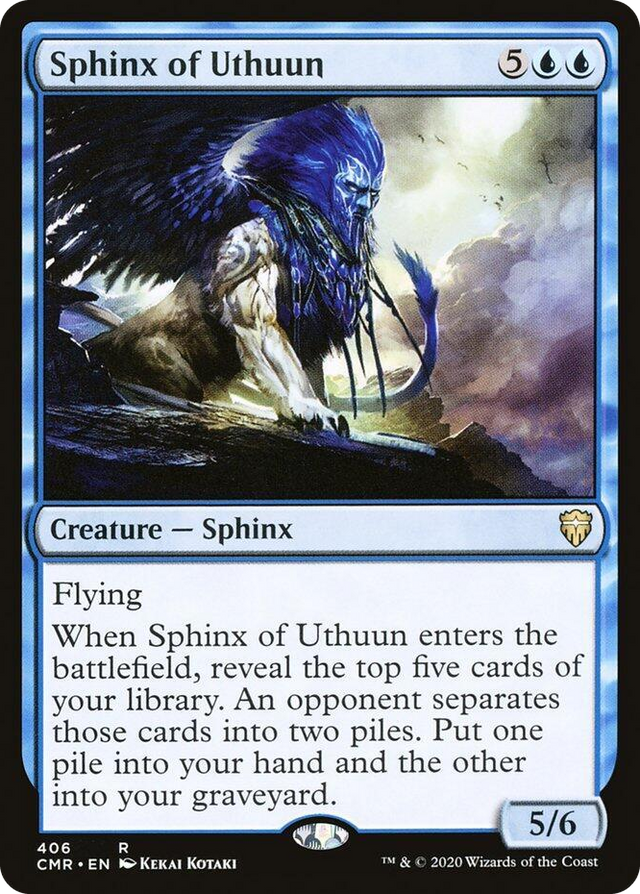 0406 Sphinx of Uthuun R Commander Legends