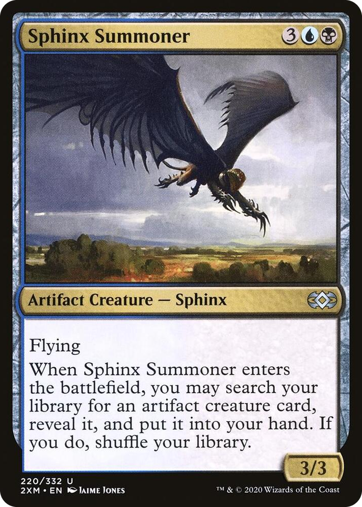 0220 Sphinx Summoner U Double Masters