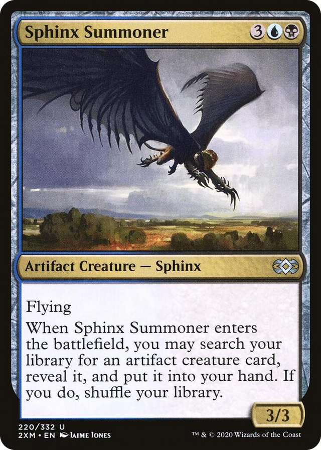 0220 Sphinx Summoner U Double Masters